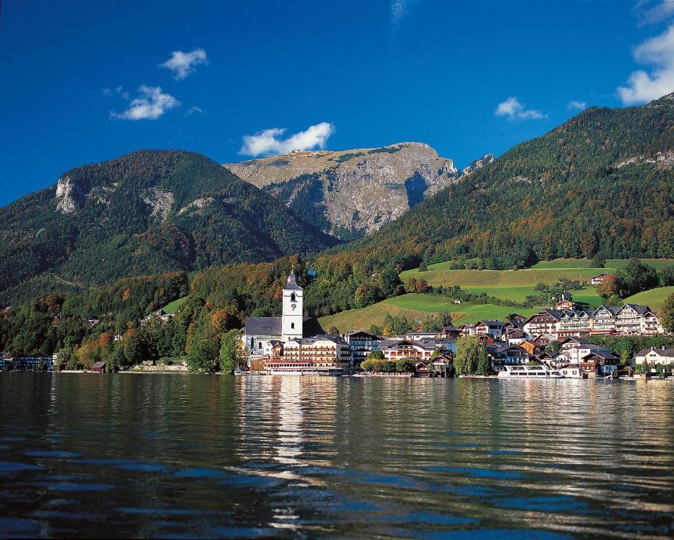 Hotel Garni Buchinger Sankt Wolfgang im Salzkammergut Bagian luar foto