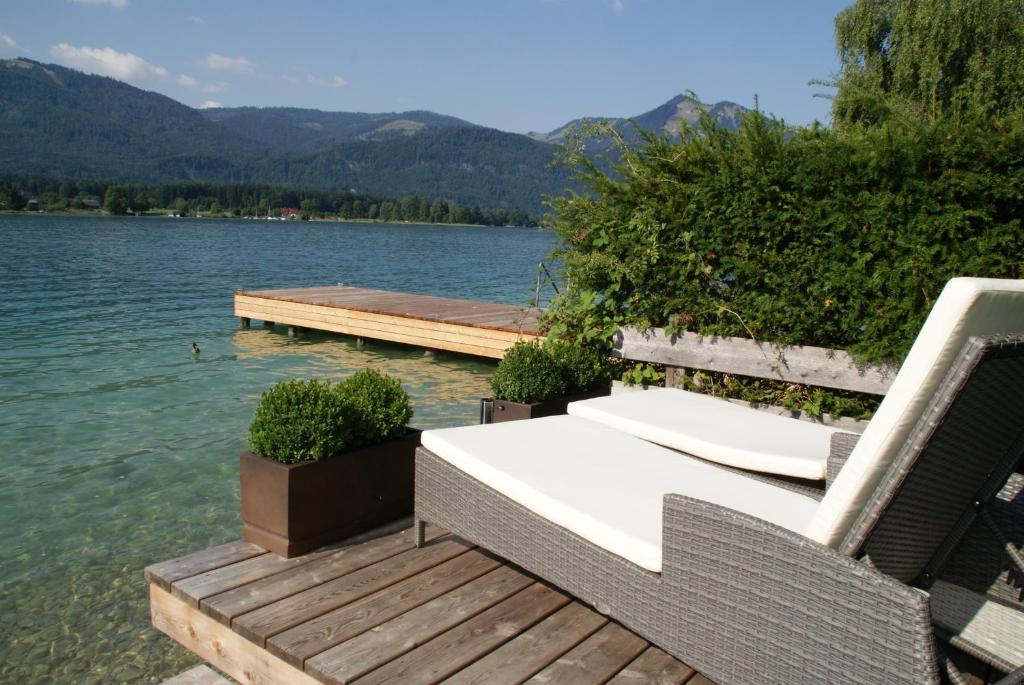 Hotel Garni Buchinger Sankt Wolfgang im Salzkammergut Bagian luar foto