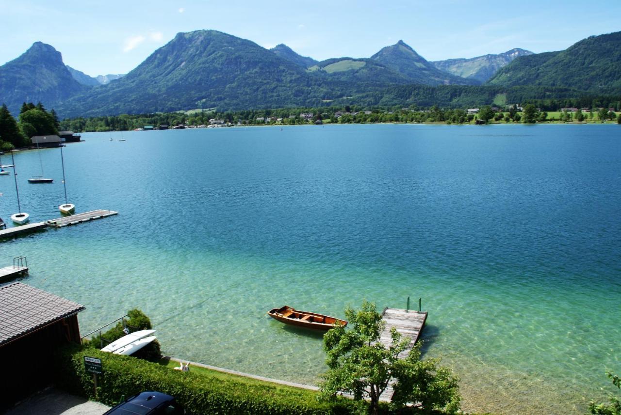 Hotel Garni Buchinger Sankt Wolfgang im Salzkammergut Bagian luar foto